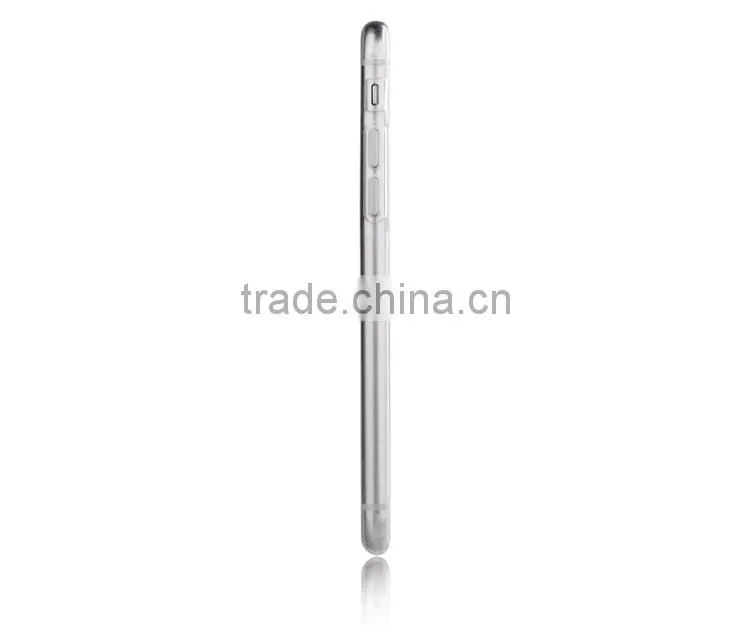 Super Slim And Light Transparent Clear Back Soft TPU Cases Cover For Iphone 6 6S 6 Plus