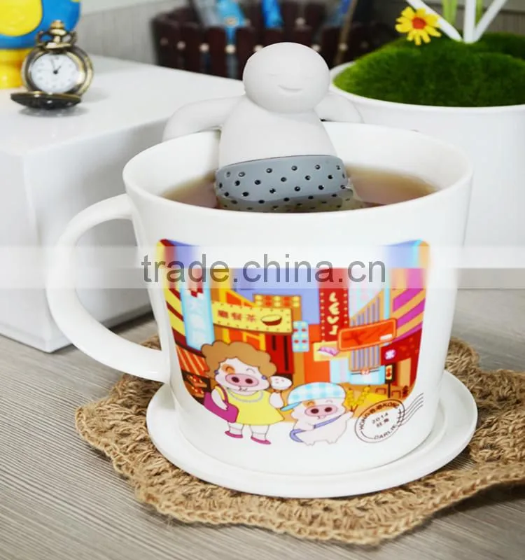 2016 popular lovely 100% food grade tea filter bag for gift