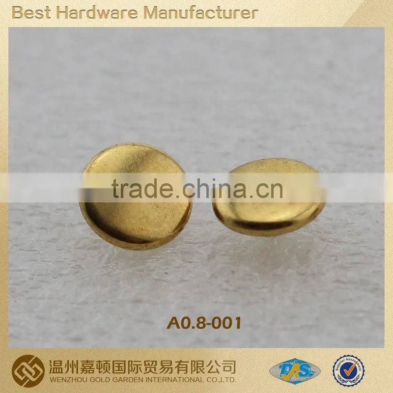 8mm metal press ansp button cover various designs