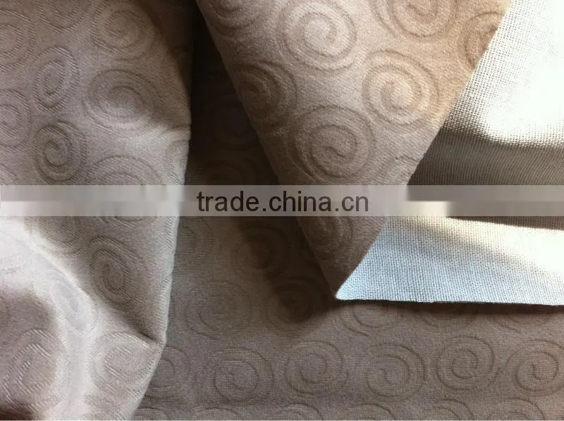 Flower cutting fabric with bonded finished