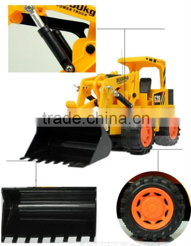 RC model bulldozer
