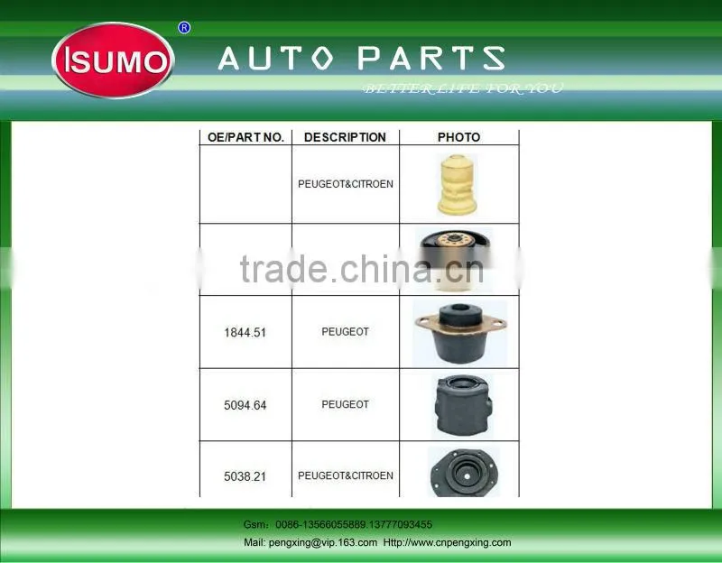 car shock absorber mount /auto shock absorber mount/hig quality shock absorber mount KKY01 34 390B