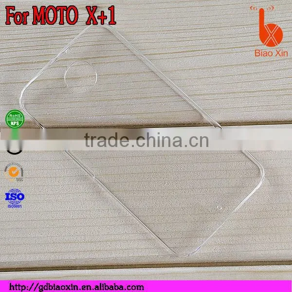 hot sell crystal clear case for the new motorola x , for MOTO X phone case