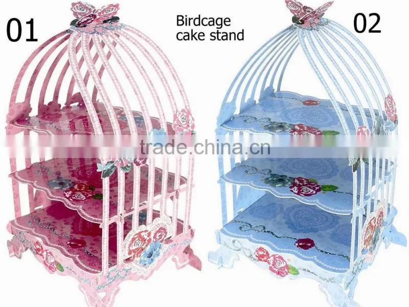 Milk Glass Cake Stand Plate Pastel Colours