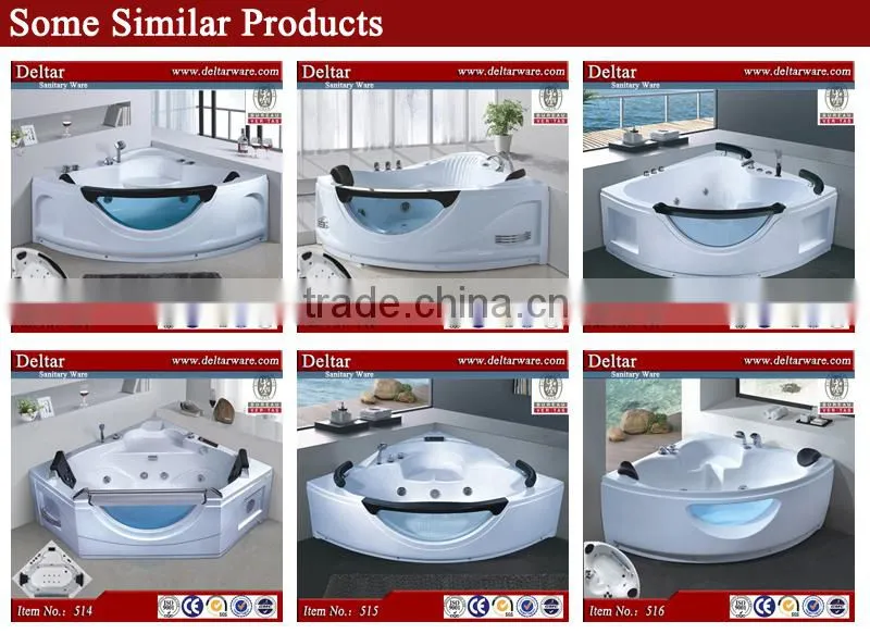 massage bathtub price, double whirlpool bathtubs, China bathtub with arm and head rest