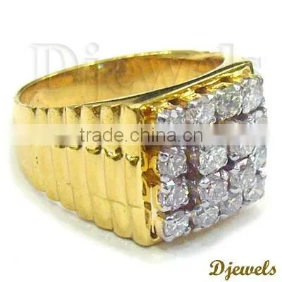 Diamond Gents Gold Rings, Diamond Wedding Rings, Diamond Engagement Rings