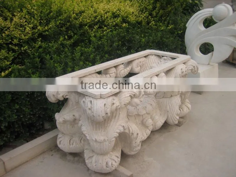 Travertine Stone carving furniture