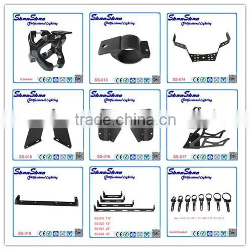 LED Light Bar Windshield A-Pillar Mounting Brackets