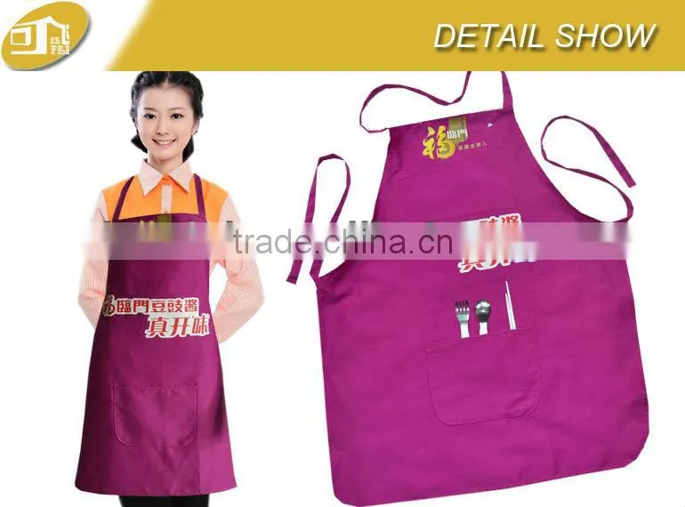 100% Polyester Apron for Promotional Items