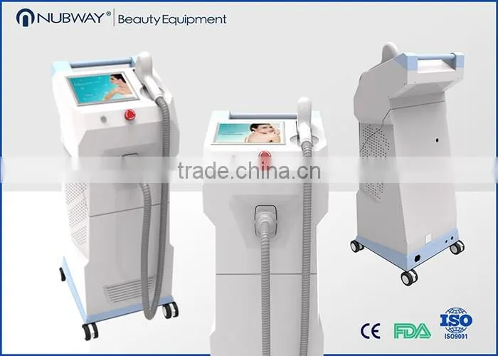 Vertical in motion technology 808nm diodes 2016 best laser hair removal machine