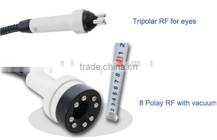Multipolar RF slimming machine for face lifting and wrinkle removal