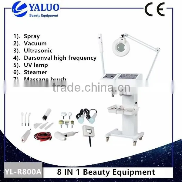 YALO 7IN 1 Spray Multifunction Beauty salon Equipment with UV lamp