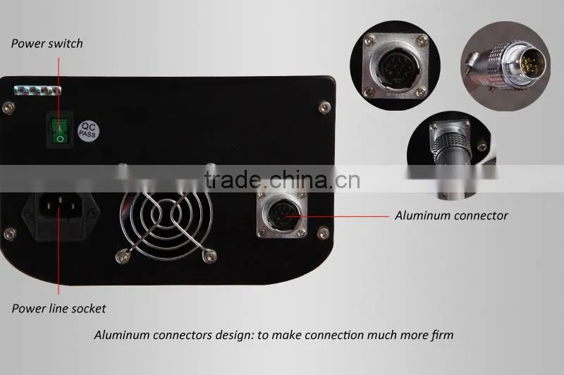 High quality fractional RF machine, luxurious, superior trolley, one handpiece with 3 tips (eye tip/face tip/body tip)