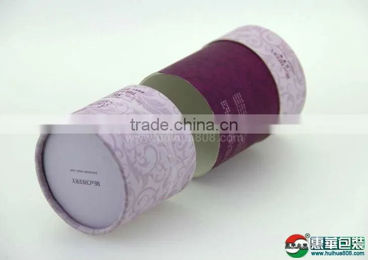 round kraft paper t-shirt packaging boxes / tube
