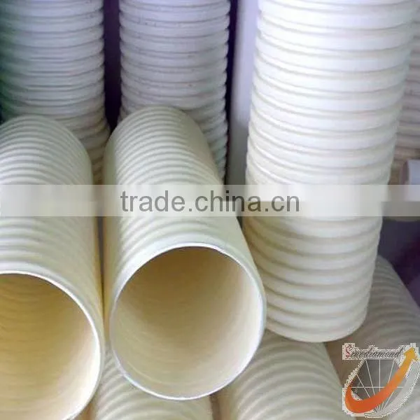 SN Rainwater Socket PVC Double Wall Corrugated Pipe