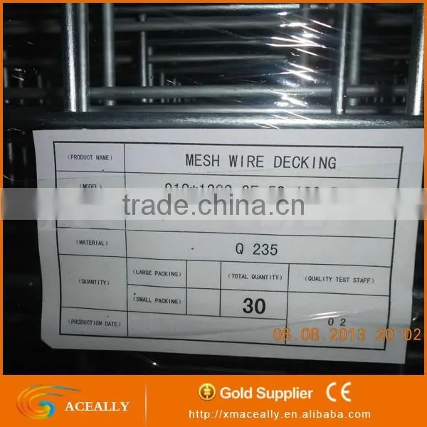 1*2'' wire mesh decking