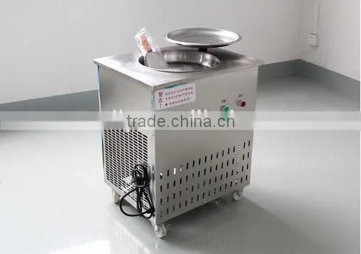 Colorful ice cream frying machine / Variety flavor fry ice cream making machine / Summer must-have fried ice cream machine