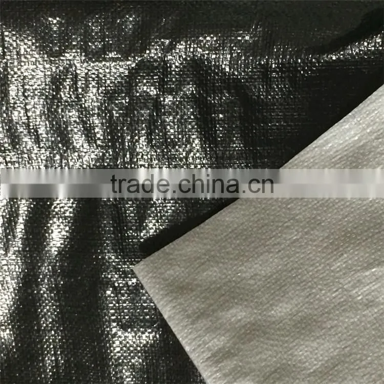 Heavy duty construction H.D.P.E. black mesh Tarp
