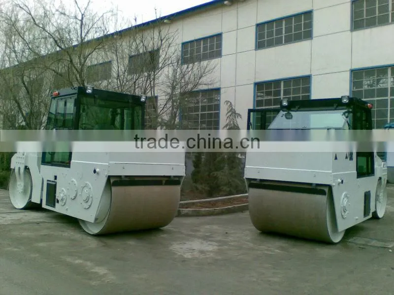 Widely used double drum static roller 2YJ6*8 with comfortable cab easy to operate