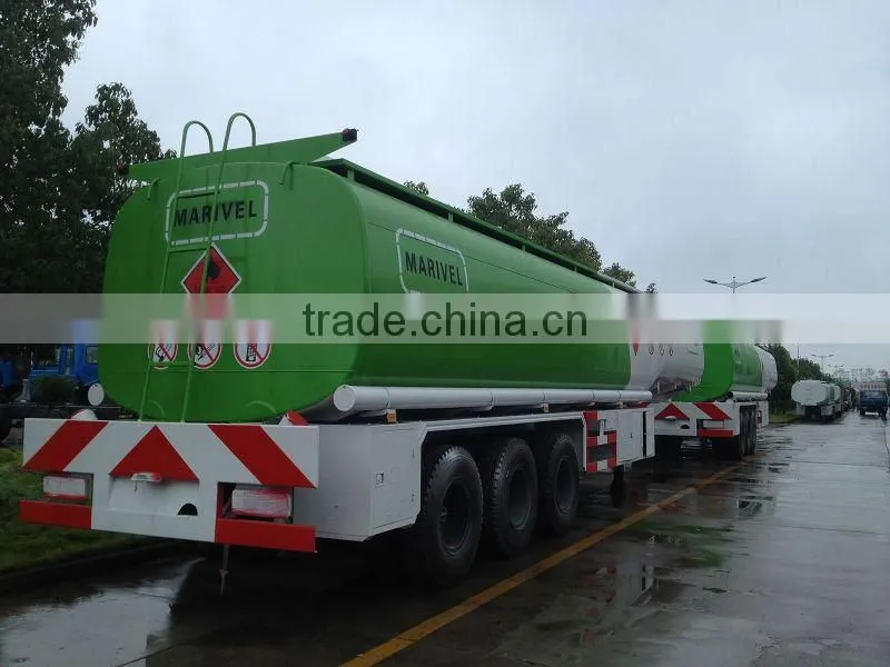3axles gasoline tank trailer,petrol tank trailer,Oil tank trailer