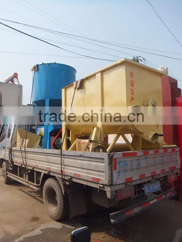 1-1.5t/h Horizontal dry mortar mixer production line