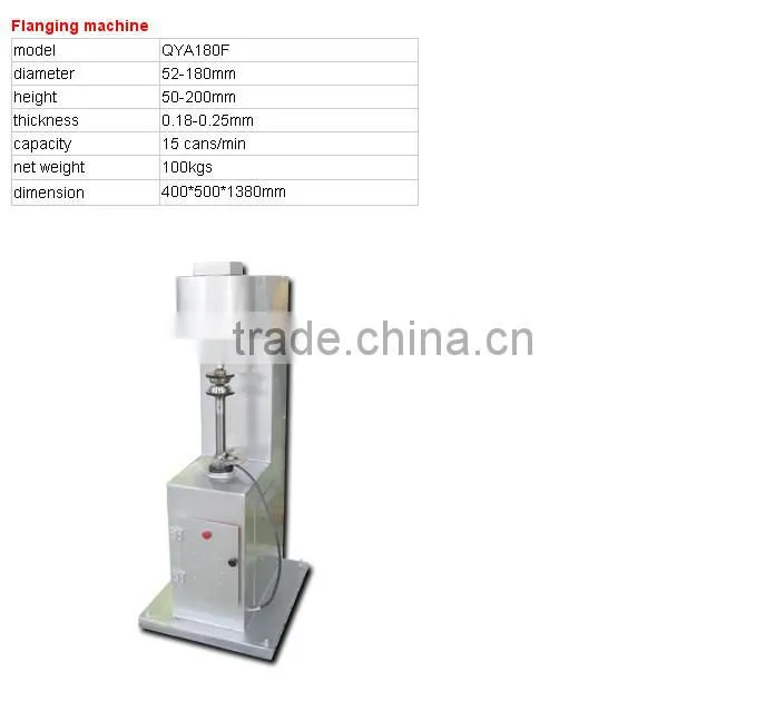 Complete producing equipments for 1-5L round metal tin can
