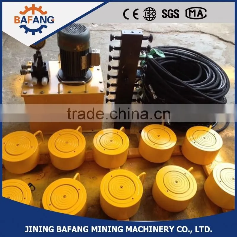 Hydraulic super thin single acting hydraulic jack cylinder