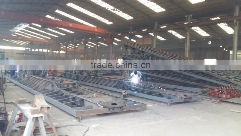 timber semi truck trailer / log loader trailer