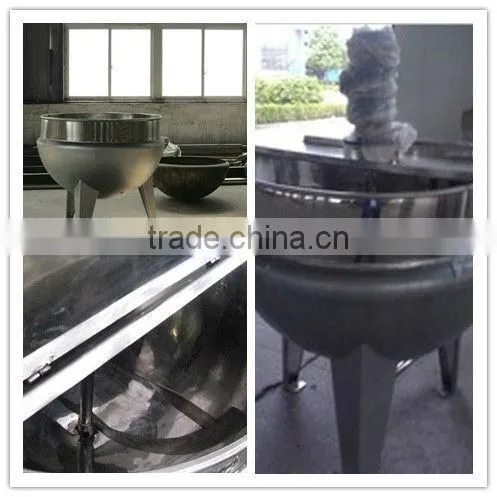 50L-500L stainless steel vertical double jacketed kettle
