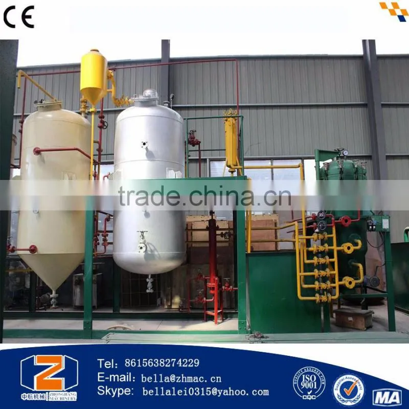hot sale palm oil refinery/crude oil refining machine/ oil refinery