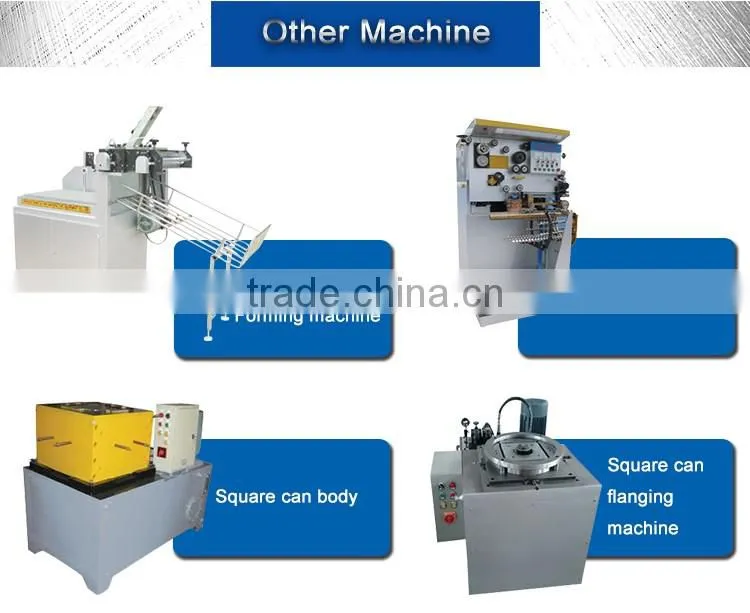 New Type Durable Best Sell Square Can Lid Machine