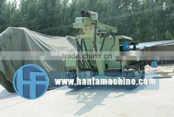 Blasting hole drilling!!! HF100YA2 Crawler DTH Blast Hole Drilling Rig
