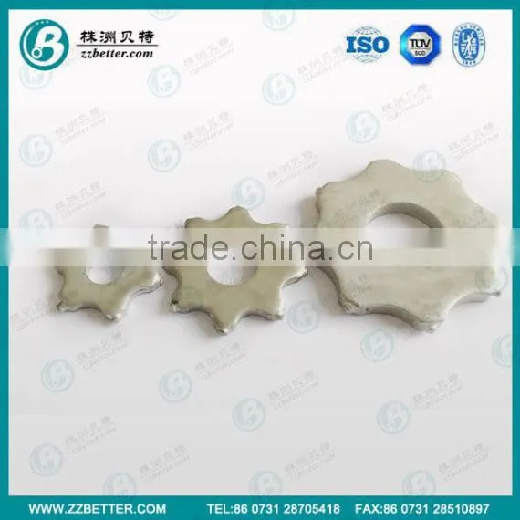 8 points tungsten carbide tipped scarifier blades / scarifier cutter