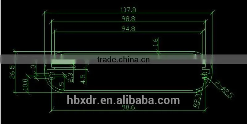 high quality new design decorative aluminum router enclosure