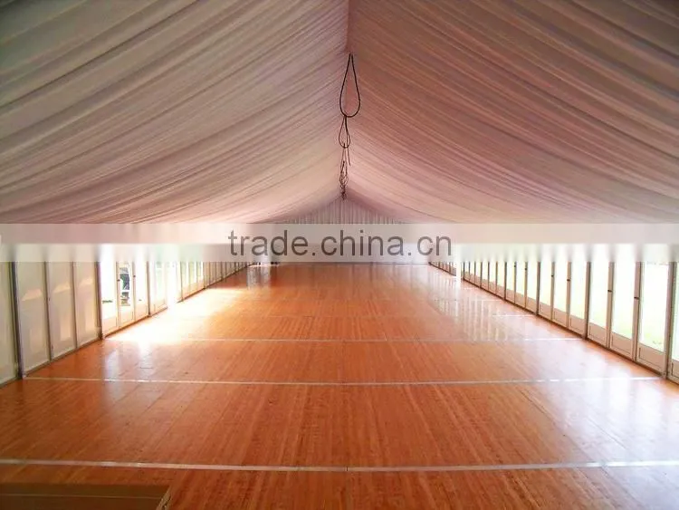 Fashion glass marquee lining event party tent