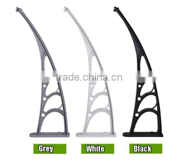 block out rain and sun Polycarbonate sheet awning with sun shield