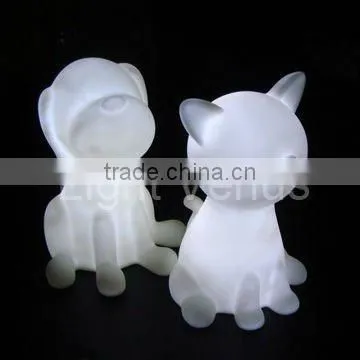 Pretty Cute Dog Cartoon night light,Kids Bed Desk Table Lamp Chrismas Gift