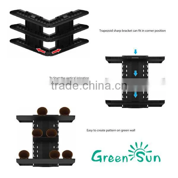 Green Field Living Wall Growing Systems/Interiorscaping living wall,green wall system,vertical garden living wall