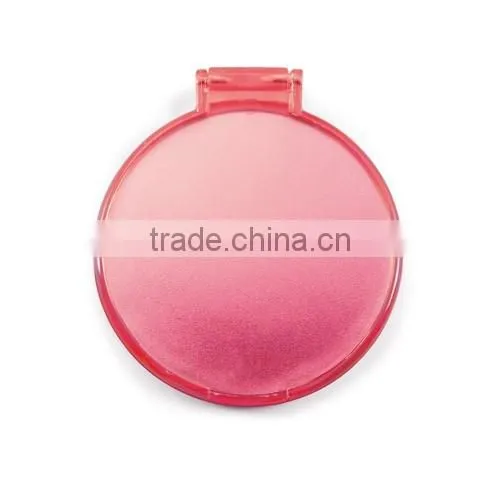 Hot selling sigle side round plastic mini cosmetic mirror