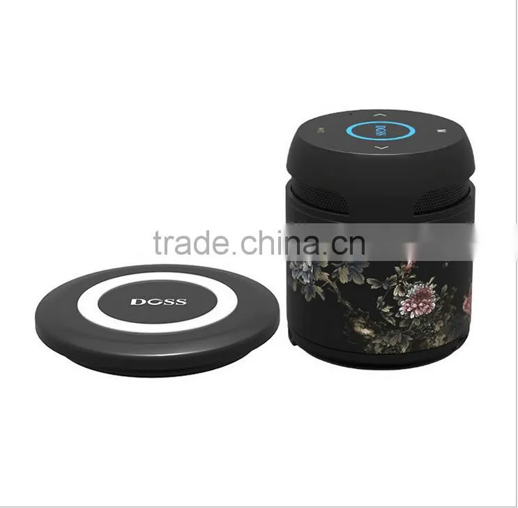 New Design Ceramics Wireless Charger Bluetooth/NFC Speaker Wireless Card Reader Bluetooth Ceramics Speaker