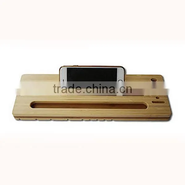 Mobile phone bamboo charging stand holder, multi-function bracket wholesale