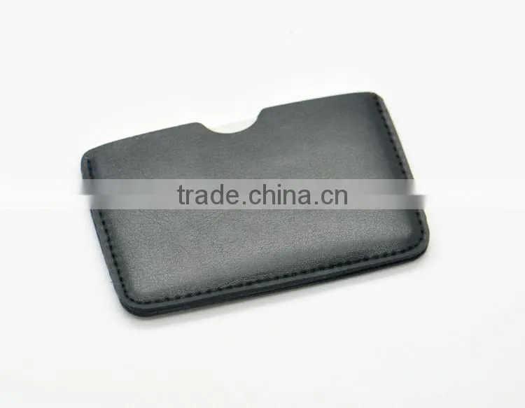 Custom Personalized Factory Direct Wholesale Genuine Leather Card Holder Simple Design
