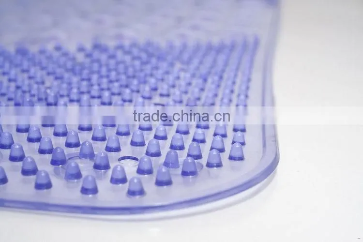 Modern useful pvc anti slip pebble bath shower mat