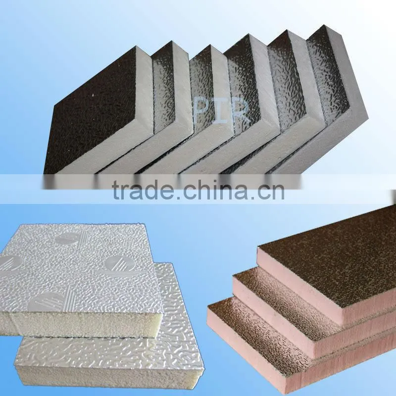 Blue color PU air duct panel for hvac
