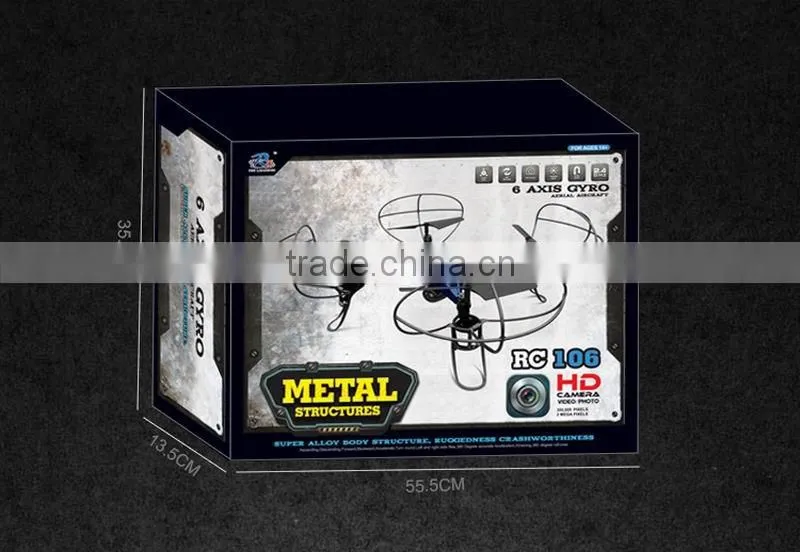2.4G 4CH Alloy RC drone with WIFI 480P Camera