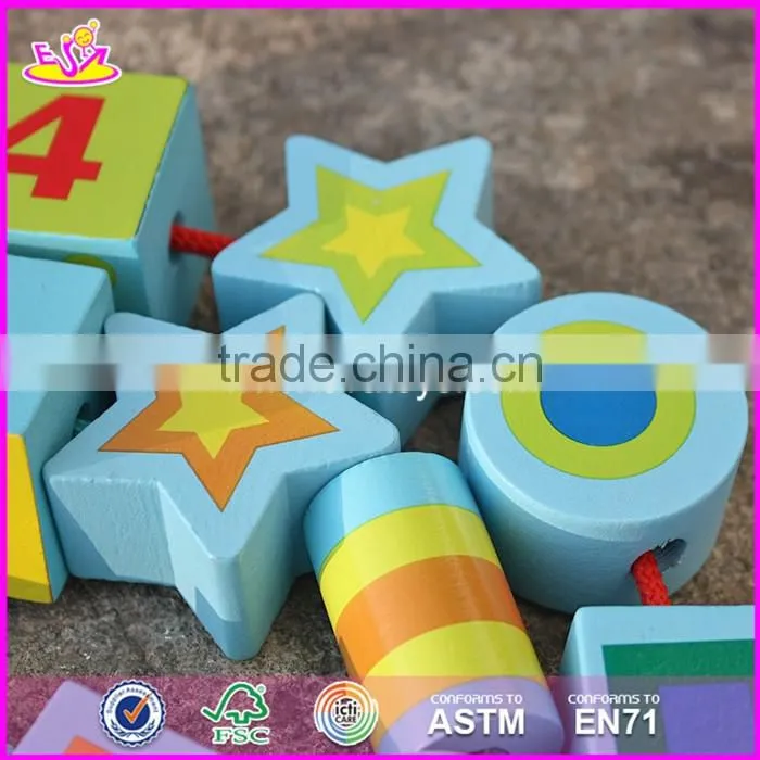 2017 Funny educational toys wooden toddler games W11E065-S