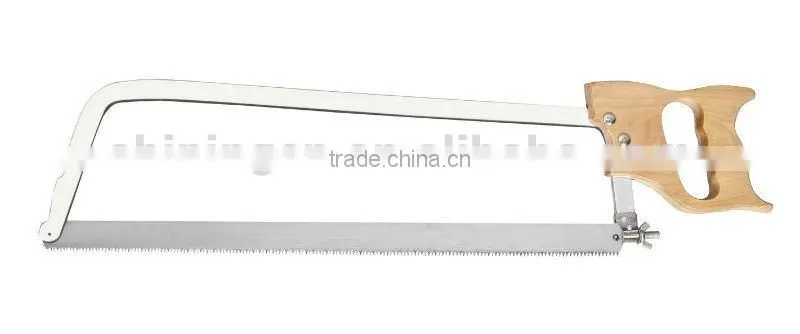wooden hand saw for cutting wood
