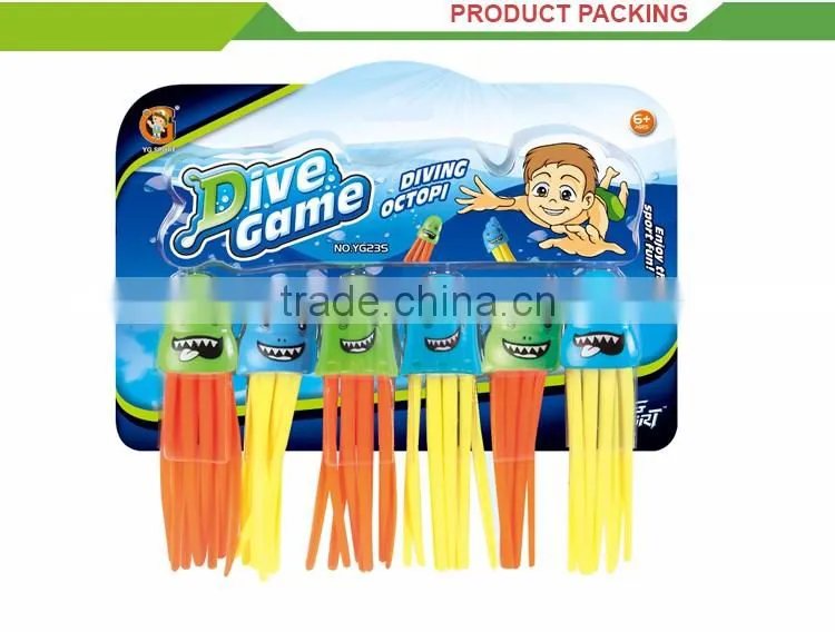 Wholesale cheap bulk cartoon set mini plastic jellyfish toy