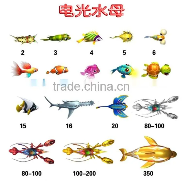 latest IGS software Ocean King 2 Electro Optic Jelly fishing game machine English version USA SG PH VN ID