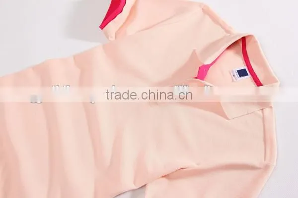 2016 fashion style polo shirt for lovers design custom couple polo shirt wholesale